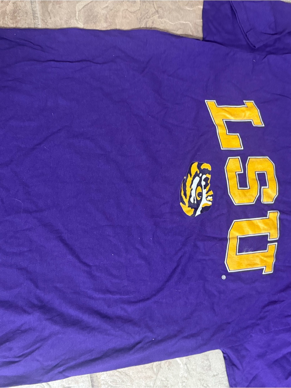 LSU Purple and Gold Tigers Graphic Tee